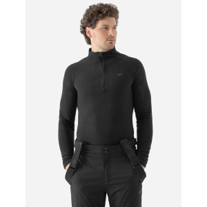 Спортивна кофта 4F H4Z21-BIMP030-20S XL Deep black (5903609537968) краща модель в Хмельницькому