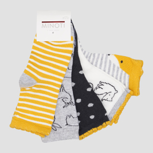 Набір шкарпеток Minoti Tg Sock 32 35229JNR 32-33 5 пар Жовтий (5059030619985) в Хмельницькому