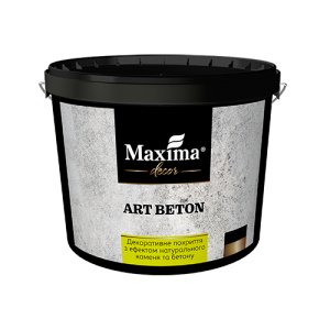 Декоративное покрытие с эффектом натурального камня и бетона Art Betone Maxima Decor - 15 кг (45652) надежный