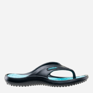 Сланці AquaWave Ilama Wmns 38 Black/Blue/Curacao (5902786156061) краща модель в Хмельницькому