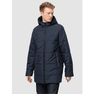 хороша модель Пуховик синтетичний Jack Wolfskin North York Jacket M 1206381-1010 M Темно-синій (4060477927039)