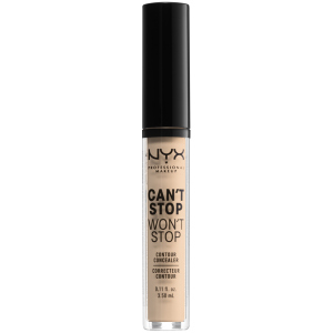 Консилер для обличчя NYX Professional Makeup Can't Stop Won`t Stop Concealer 06 Vanila 3.5 мл (800897168582) краща модель в Хмельницькому