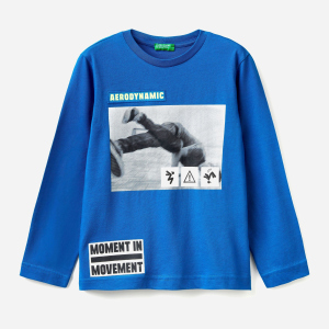 Футболка с длинными рукавами United Colors of Benetton 3096C14Z4.G-094 130 см M (8033379997437) в Хмельницком