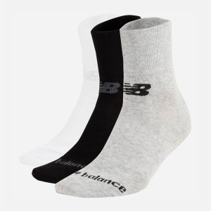 Шкарпетки New Balance Prf Cotton Flat Knit Ankle Socks 3 Pair LAS95233WM 35-38 3 пари Різнокольорові (192983723103) краща модель в Хмельницькому