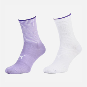 Носки Puma Sock Classic 2P Women 103003001-012 39-42 2 пары Фиолетовый/Белый (8718824799063) ТОП в Хмельницком