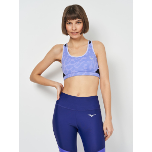 Спортивный топ Mizuno Alpha Graphic Bra J2GA170465 L Фиолетовый (5059431208849) рейтинг