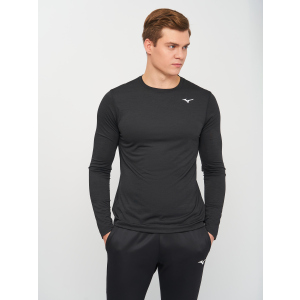 Рашгард Mizuno Impullse Core LS Tee J2GA752009 L Чорний (5054698296189) ТОП в Хмельницькому