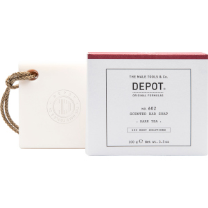 Мыло для тела Depot 602 Scented Bar Soap Dark Tea Темный чай 100 г (8032274111887) лучшая модель в Хмельницком