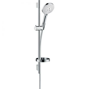 Душовий набір Hansgrohe Raindance Select S 120 3jet, хром/білий (26630400)