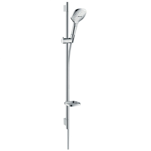 Душовий набір Hansgrohe Raindance Select E 120 3Jet EcoSmart 90см, White/Chrome (26623400) краща модель в Хмельницькому