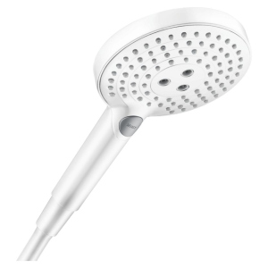 Ручний душ Hansgrohe Raindance Select S 120 3jet EcoSmart 9L, білий матовий (26531700) надійний