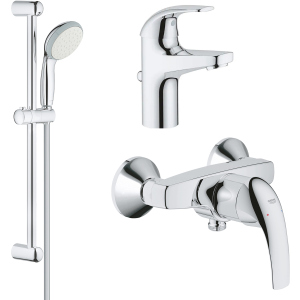 Набір змішувачів GROHE Start Curve 126747 (23805000+23767000+26196000) ТОП в Хмельницькому