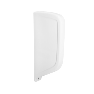 Перегородка для пісуара підвісна Qtap Crow 100x390x830 White (QT0588HDUV001W) ТОП в Хмельницькому