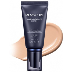 ВВ крем чоловічий натуральний Missha Mens Cure Fit SPF50+/PA++++ Dark Beige 40 мл (8809643532686) в Хмельницькому