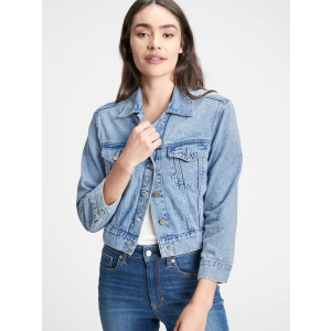 Джинсовая куртка GAP 368059847 XXL Голубая (1159758665) ТОП в Хмельницком