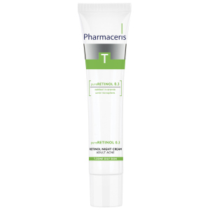 Нічний крем із ретинолом Pharmaceris T Pure Retinol 0.3% 40 мл (5900717140073) ТОП в Хмельницькому