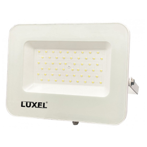 Світлодіодний білий прожектор Luxel 245х210х31мм 175-260V 50W IP65 (LED-LPEW-50С) краща модель в Хмельницькому