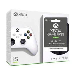 Microsoft Xbox Series S 512Gb + Xbox Game Pass Ultimate (12 місяців) ТОП в Хмельницькому