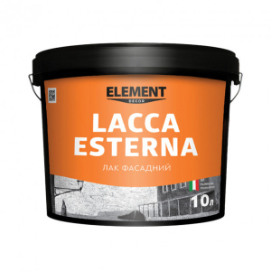 Лак фасадний LACCA ESTERNA ELEMENT DECOR 10 л в Хмельницькому