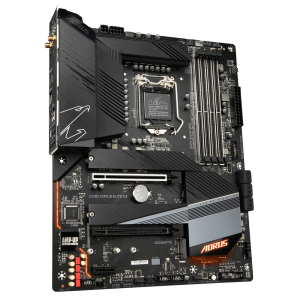 хорошая модель Материнская плата GIGABYTE Z590 AORUS ELITE AX LGA1200 DDR4 6xSATA 2xM.2 WiFi ATX MB