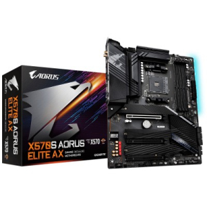 Материнская плата GIGABYTE X570S AORUS ELITE AX (X570S AORUS ELITE AX) лучшая модель в Хмельницком