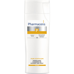 Гель Pharmaceris P Puri-Ichtilium Body and Scalp Wash Gel для миття шкіри голови та тіла 250 мл (5900717146259) в Хмельницькому