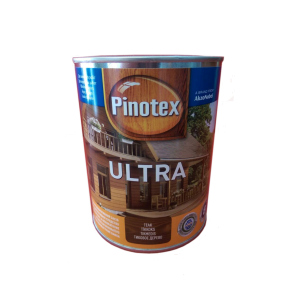 Деревозащитное средство Pinotex Ultra, ореховое дерево (с лаком), 1л