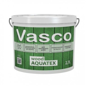 Антисептик Vasco antiseptik AQUATEX (Васко Вуд АКВАТЕКС) 2.7 л морилка для дерева