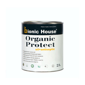 Антисептик для дерева ORGANIC PROTECT OIL Bionic-House 2,8л Бесцветный