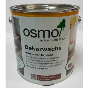 Кольорова олія OSMO DEKORWACHS Transparente töne 3138 – (махагон) 2.5 л. в Хмельницькому