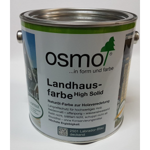 Непрозрачная краска для наружных работ OSMO LANDHAUSFARBE 2501 – (морская волна) 0.125 л. рейтинг