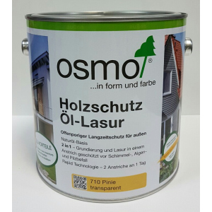 Захисне масло - блакит OSMO HOLZSCHUTZ ÖL-LASUR 710 (пінія) 0.125 л. рейтинг