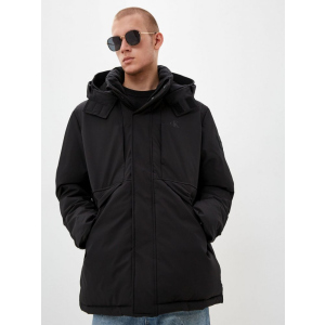 Куртка Calvin Klein Jeans Non Down Technical Parka J30J318680-BEH S Черная (8719854505822) лучшая модель в Хмельницком