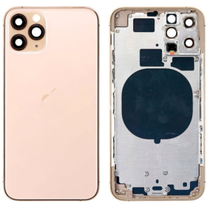 Кришка ззаду iPhone 11 Pro з рамкою Gold Copy в Хмельницькому