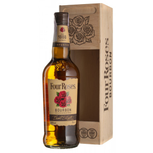 Бурбон Four Roses 0.7 л 40% в деревянной упаковке (2135685356857) рейтинг