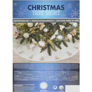 Покрывало под елку Christmas Decoration 98 см (AAY003090) лучшая модель в Хмельницком