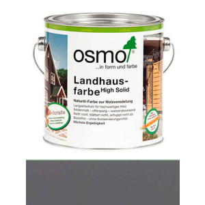 Защитное цветное не прозрачное масло Osmo Landhausfarbe 0,125 L Серая 2704 (os_56) ТОП в Хмельницком