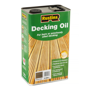 купити Олія для терас Rustins Decking Oil Натуральний кедр Natural Cedar 5 л