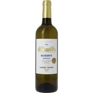 Вино Chateau Lamothe Vincent Bordeaux blanc белое сухое 12.5% 0.75 л (3463142001002) надежный