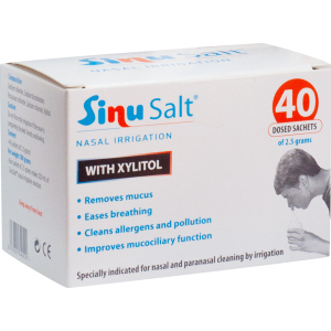 хороша модель Сіль для промивання носа SinuSalt у пакетах №40 (8470001640420)