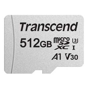 Transcend 300S microSDXC 512GB C10 UHS-I U3 + адаптер SD (TS512GUSD300S-A) надійний