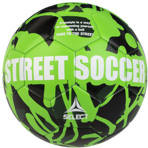 Мяч футбольный Select Street Soccer (103) №4.5 Green-Black (5703543232901) лучшая модель в Хмельницком