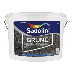 Грунт дисперсионный SADOLIN GRUND для впитывающих поверхностей белый (база ВW) 5л в Хмельницком