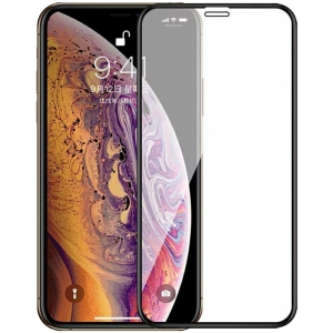 Захисне скло Drobak для Apple iPhone X Black (121293) рейтинг