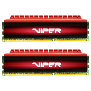 Модуль памяти для компьютера DDR4 32GB (2x16GB) 3200 MHz Viper 4 Red Patriot (PV432G320C6K)