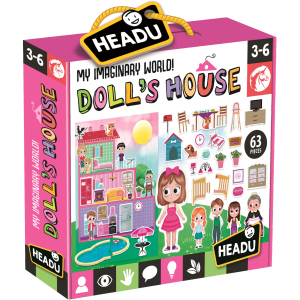 купити Розвиваюча гра-пазл Headu Ляльковий будиночок - створи свій світ (8059591424841)