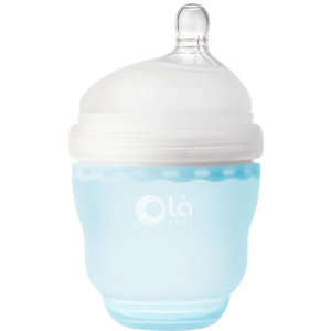 Детская силиконовая антиколиковая бутылочка Olababy GentleBottle Sky Голубой 120 мл (80440) лучшая модель в Хмельницком