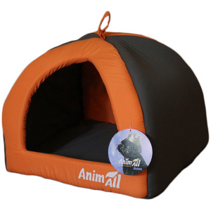 Домик для собак и кошек AnimAll Ат 0850 Wendy M Orange 41 x 41 x 32 см (2000981180850) ТОП в Хмельницком