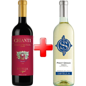 Набор Savella Chianti + Pinot Grigio 1.5 л (8005415012015) надежный