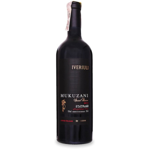 Вино Iveriuli Mukuzani Special Reserve червоне сухе 0.75 л 13% (4860038078282)